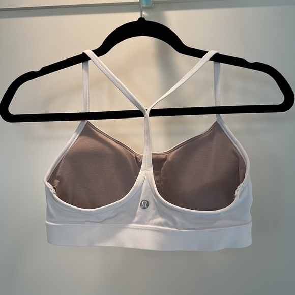 White Lululemon flow Y bra - Picture 4 of 5